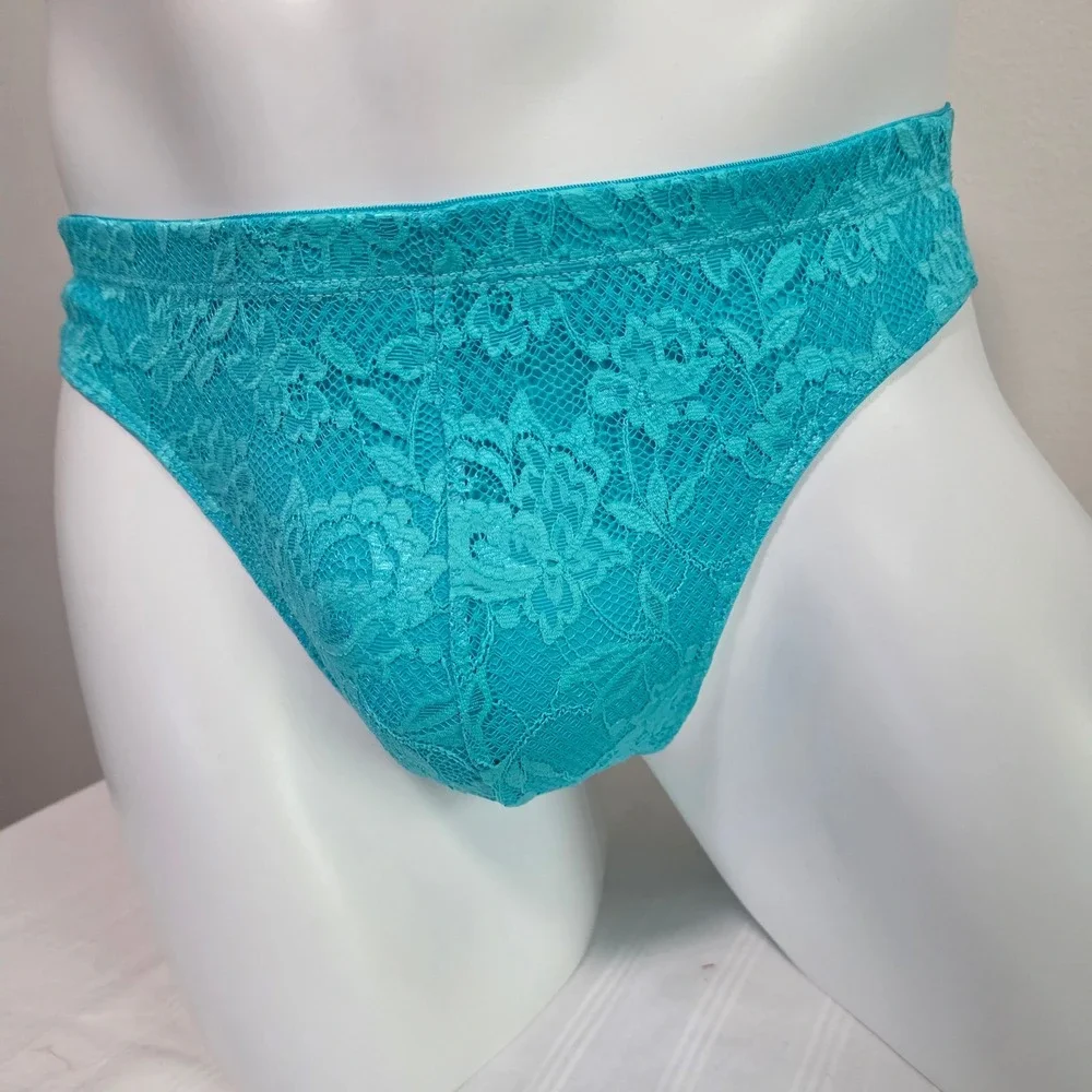 Cosabella Men's Luxury Italian Floral Lace G-String Designer Premium‎ Underwear